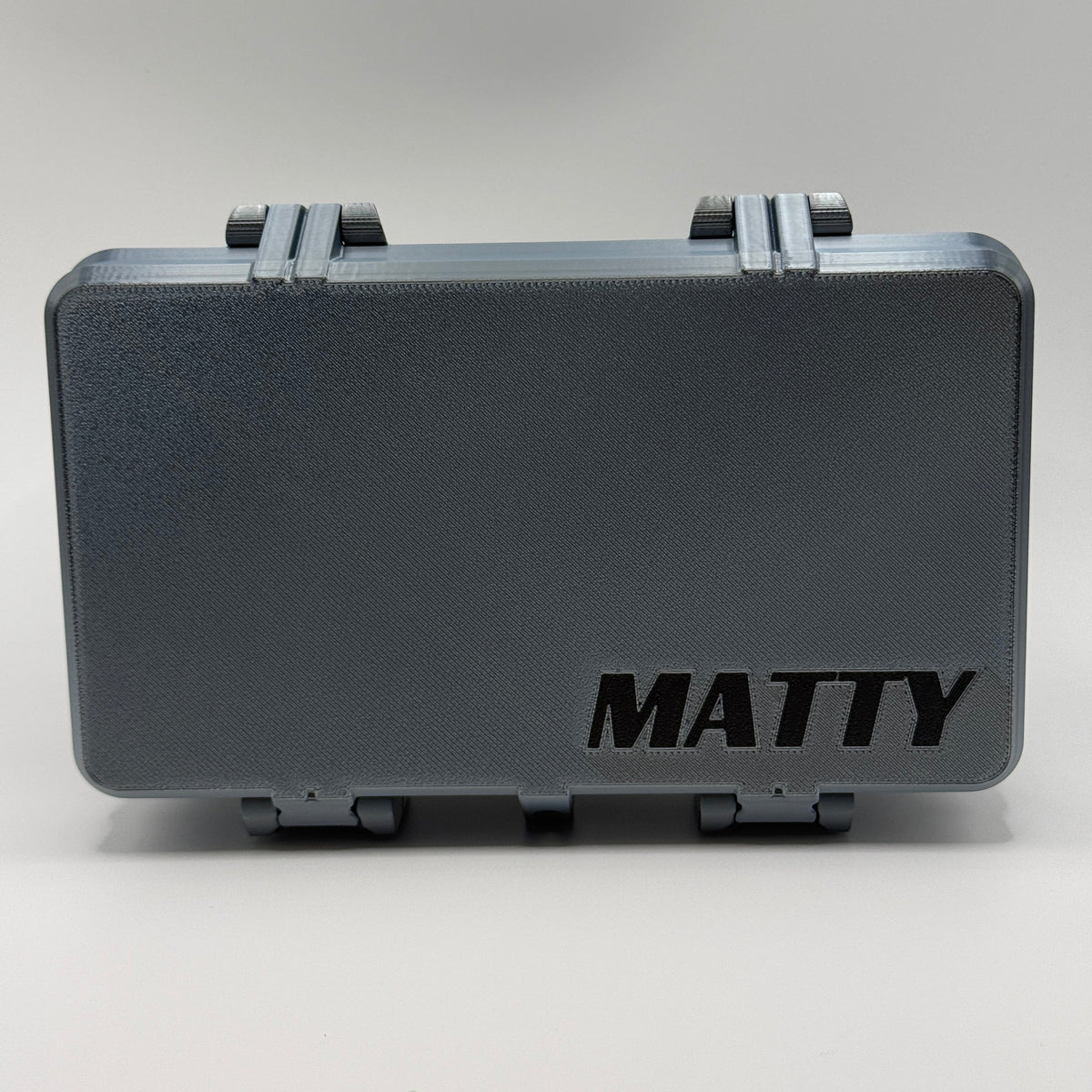 TravelBox Combo with text on the lid